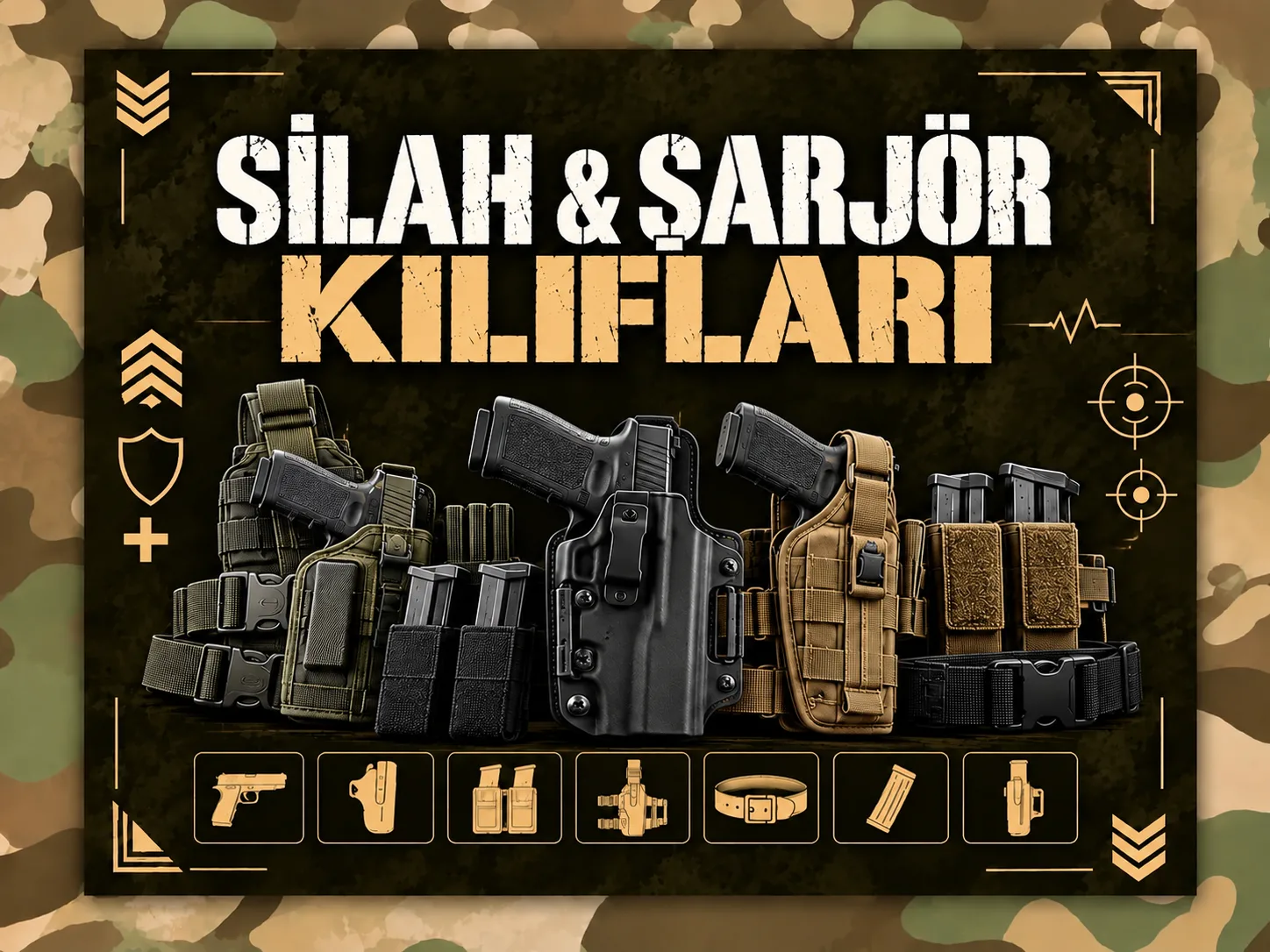Silah & Şarjör Kılıfları