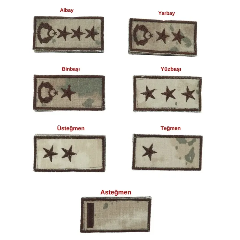 Jandarma Mini Subay Rütbesi - Göğüs Rütbesi