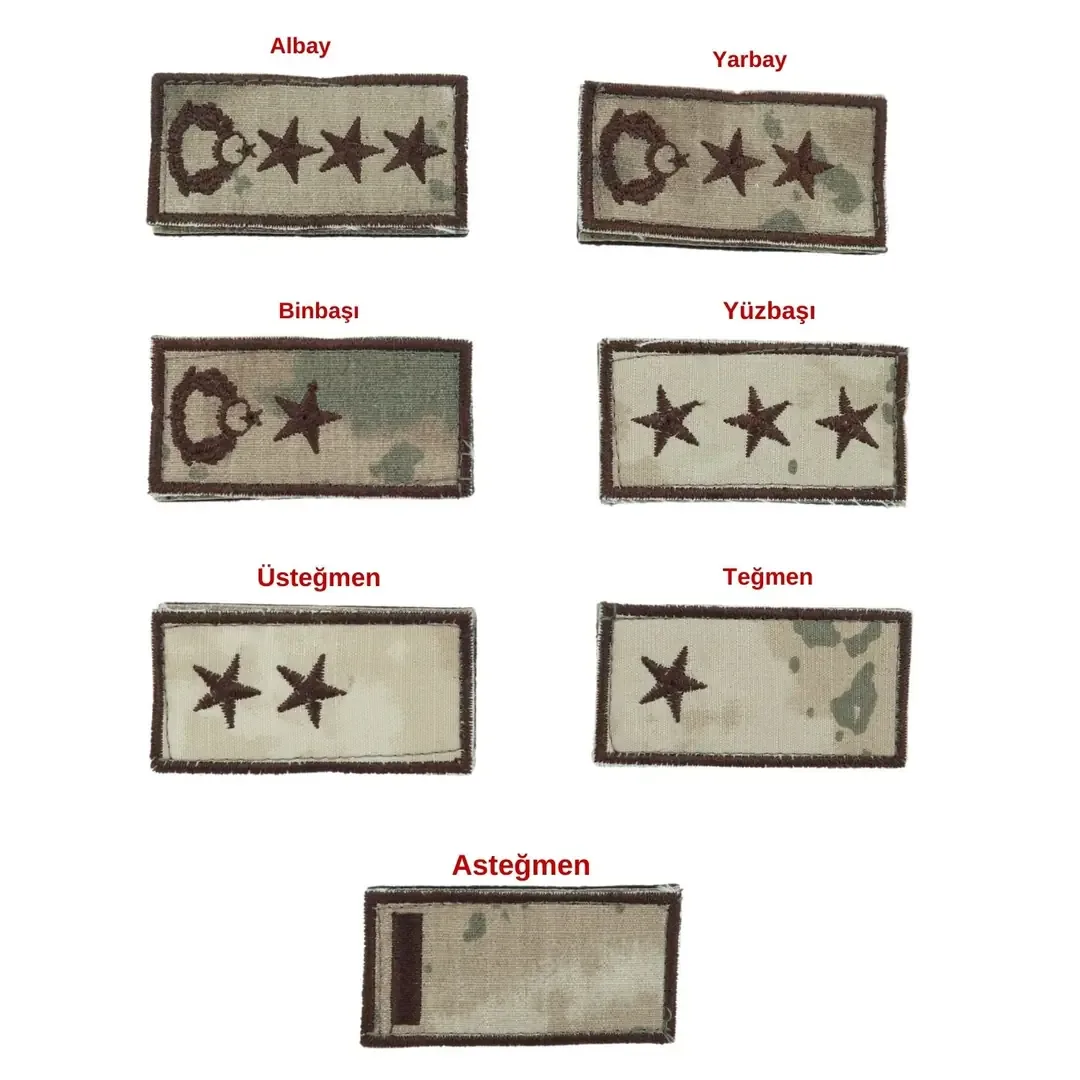 Jandarma Mini Subay Rütbesi - Göğüs Rütbesi