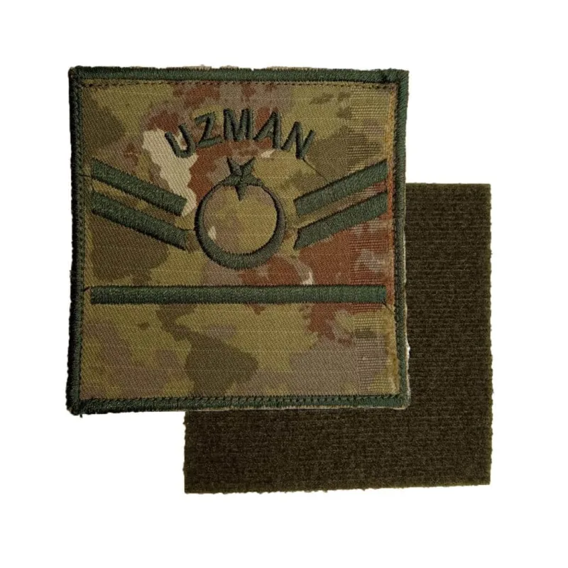 TSK KK Uzman Çavuş Rütbesi - Kare Omuz Askeri Rütbe