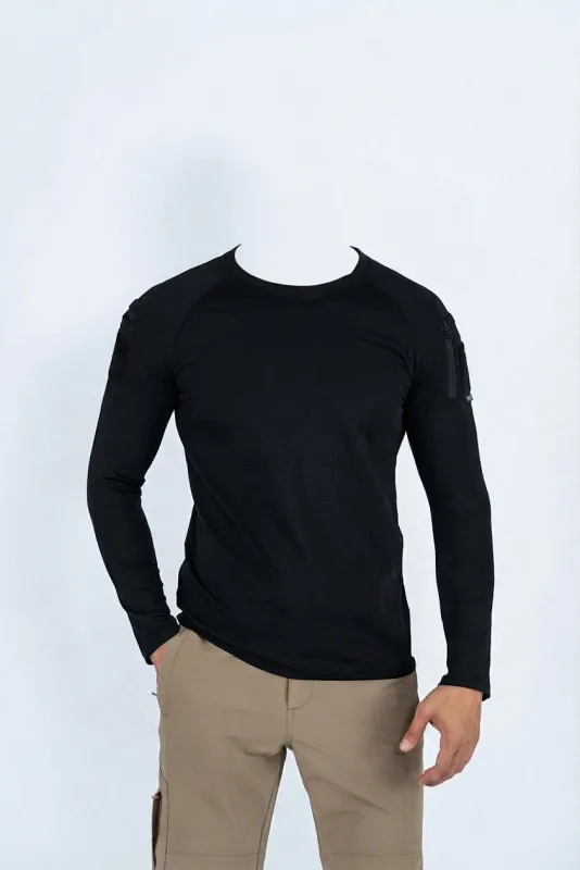 T-SHIRT TACTICAL U.KOL PİKE - 822