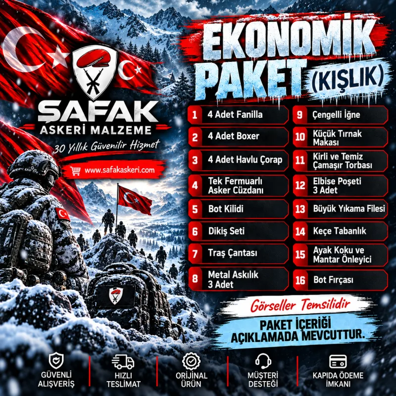 Ekonomik Asker Paketi (Kışlık)