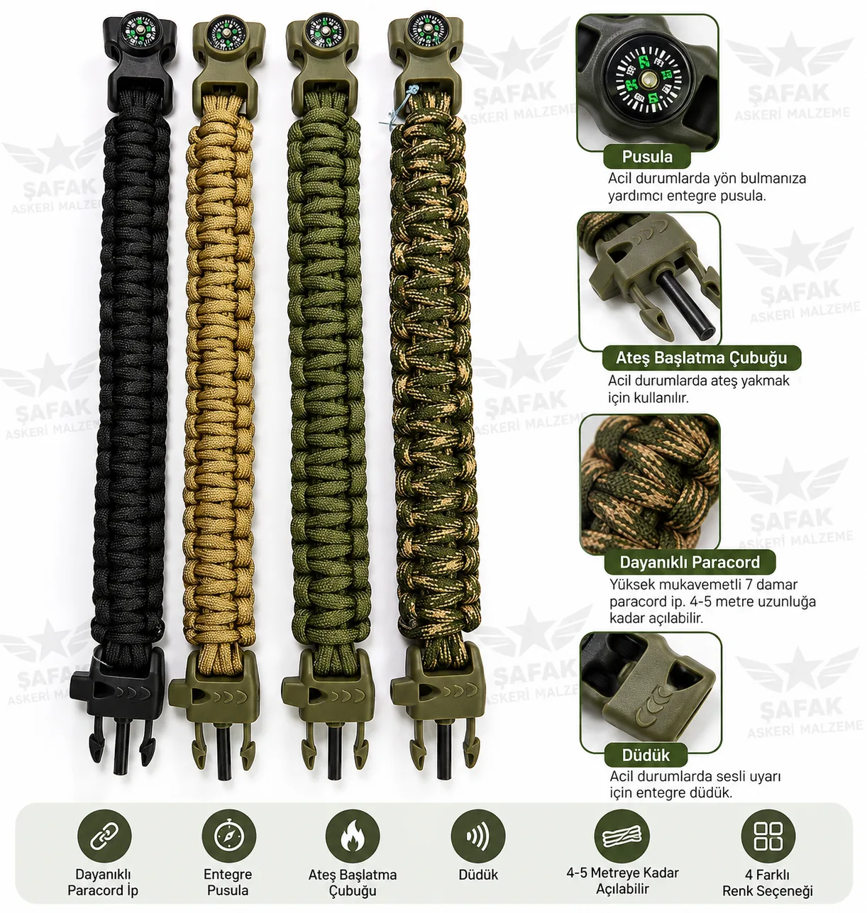 Paracord Bileklik