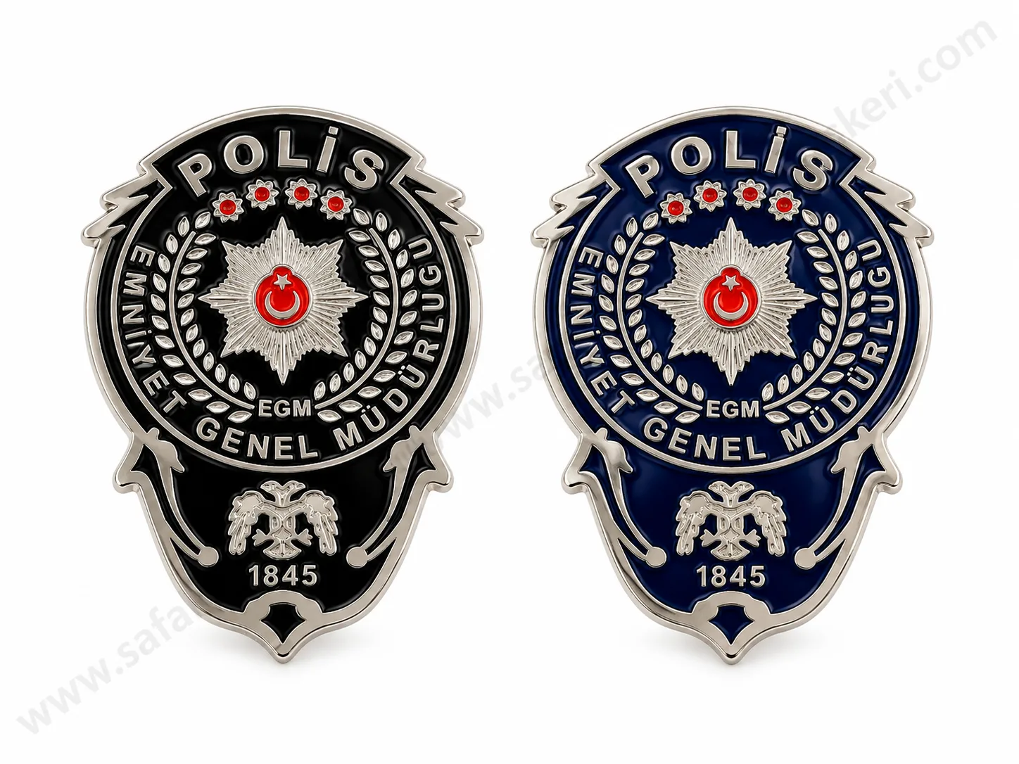 Polis Rozeti Metal