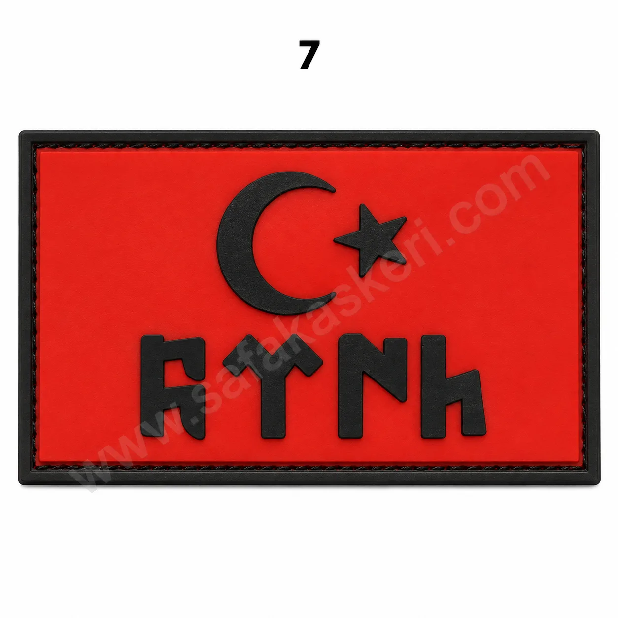 GökTürkçe Türk Yazılı Türk Bayrağı Peç