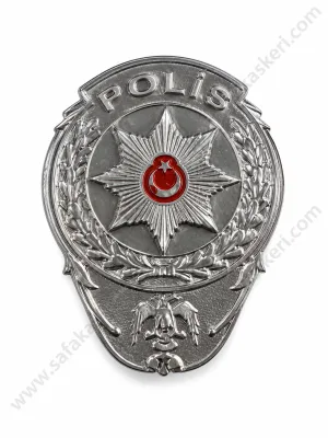 Polis Rozeti Gümüş Renk