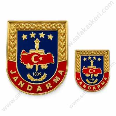 Jandarma Rozeti Metal