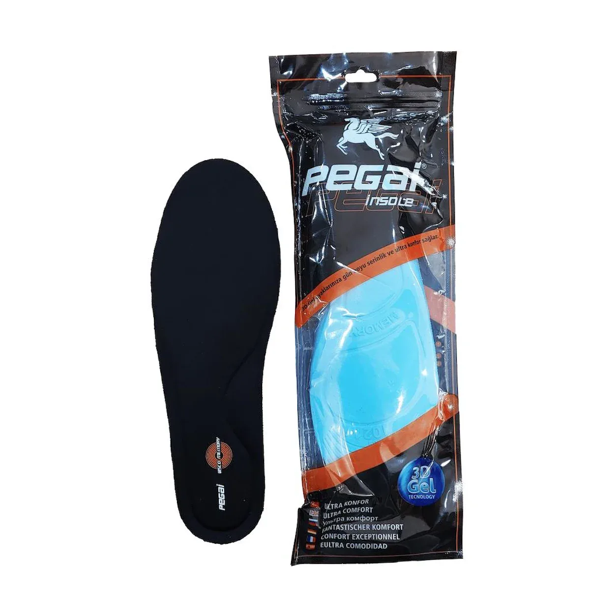 Single Sword Pegai Insole Visco Memory 3D Tabanlık