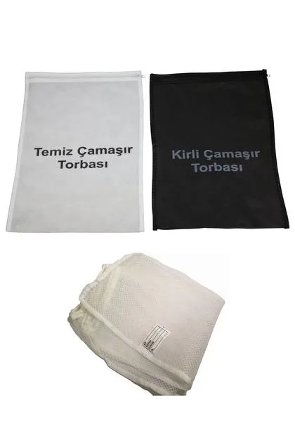 KİRLİ TEMİZ VE ÇAMAŞIR YIKAMA FİLESİ SET