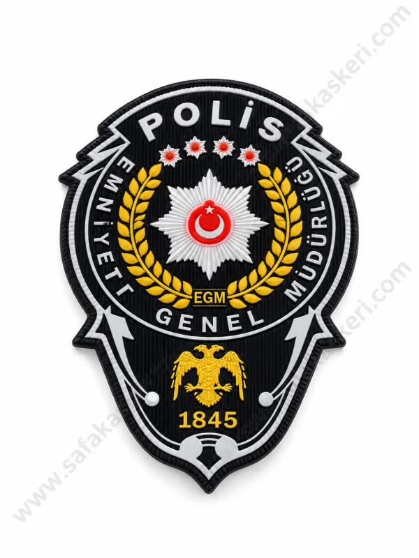 Polis Cüzdan Rozeti (Plastik)
