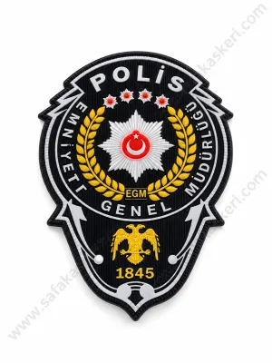 Polis Cüzdan Rozeti (Plastik)