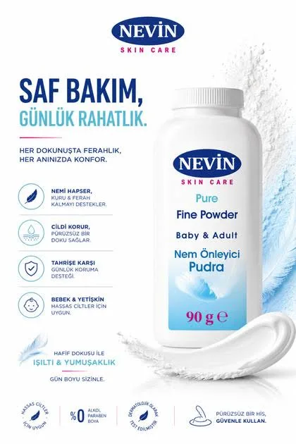 Nevin Pudra Bebek Pudrası