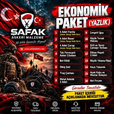 Ekonomik Asker Paketi (Yazlık)